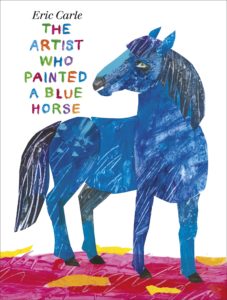 the artist who painted a blue horse by Eric Carle