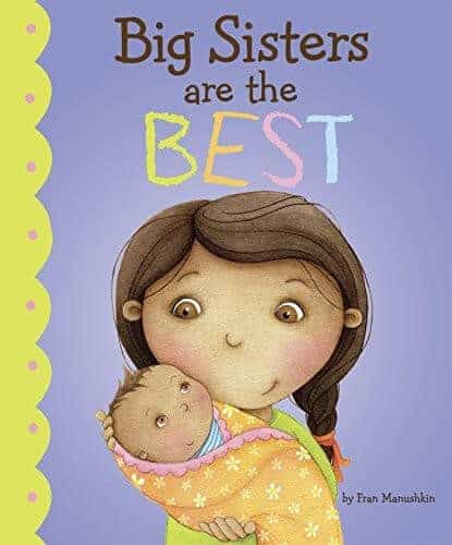 big sisters are the best children's book for kids to learn about being siblings