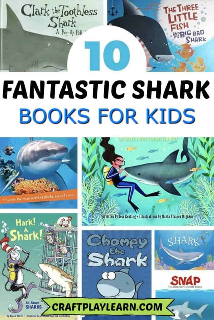shark books for kids