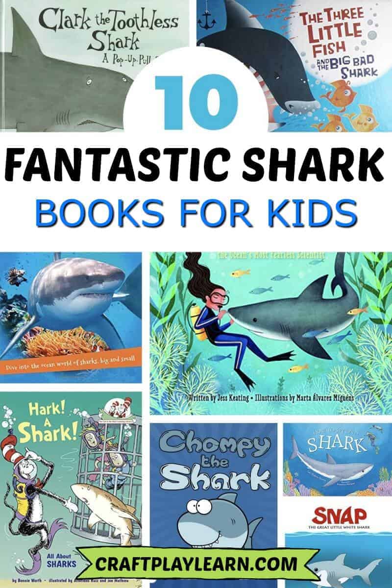 The Best Shark Books For Kids Craft