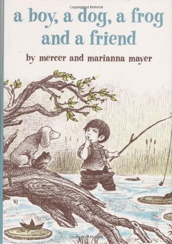 a boy a dog and a frog book about frogs