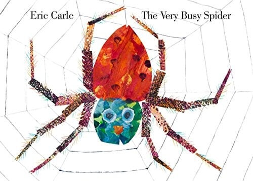 the very busy spider by eric carle children's book about spiders