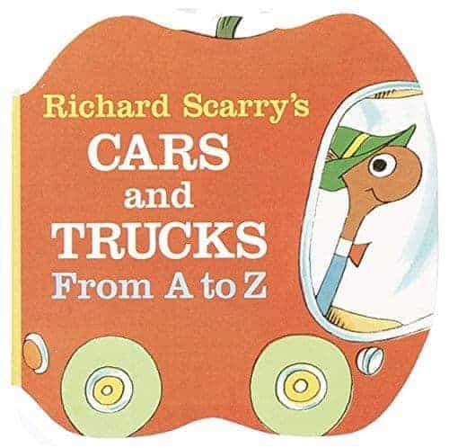 richard scarrys cars and trucks from a to z books for toddlers