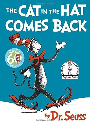 the cat in the hat comes back book by dr seuss for kids