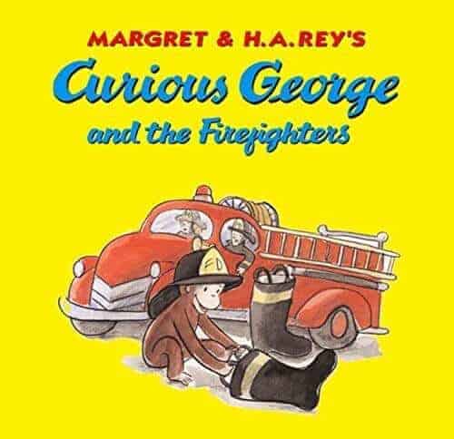 curious george and the fire fighters firetrucks and fire engines book for kids