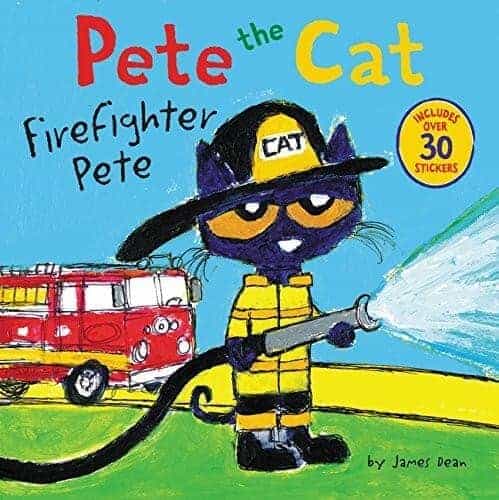 pete the cat fire fighter pete book for kids