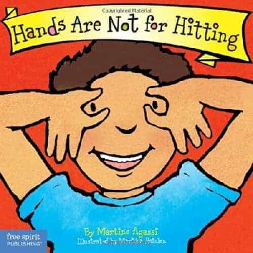 hands are not for hitting book for toddlers