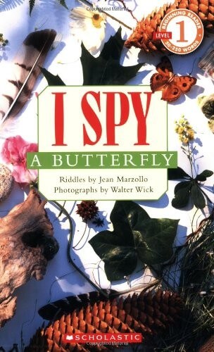 i spy a butterfly book for kids to read