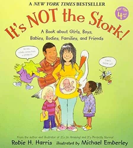 it's not the stork. childrens book about the human body