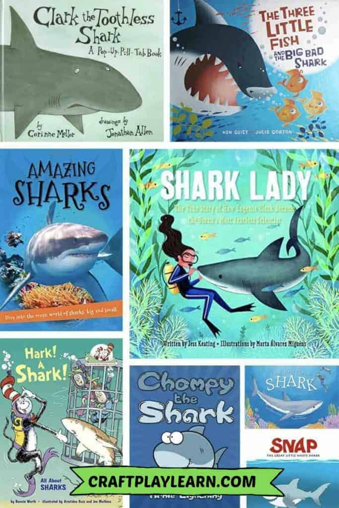 childrens shark books