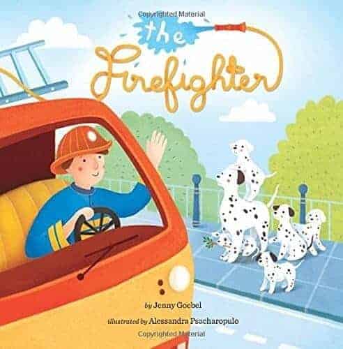 the firefighter book about a fireman and a firetruck