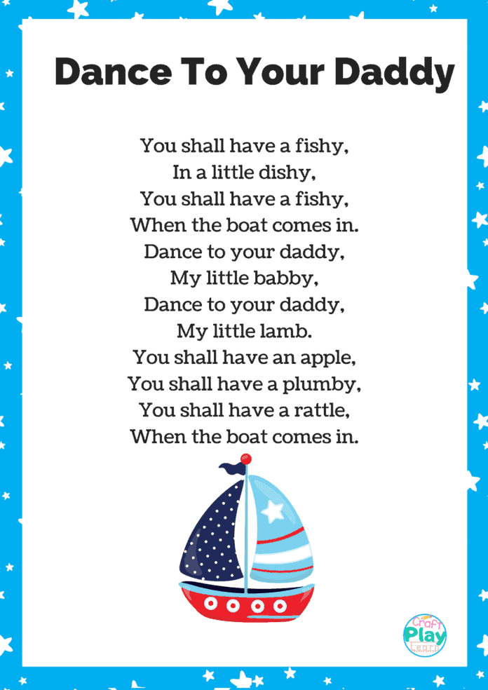 dance to your daddy lyrics and song dance to your daddy lyrics and song