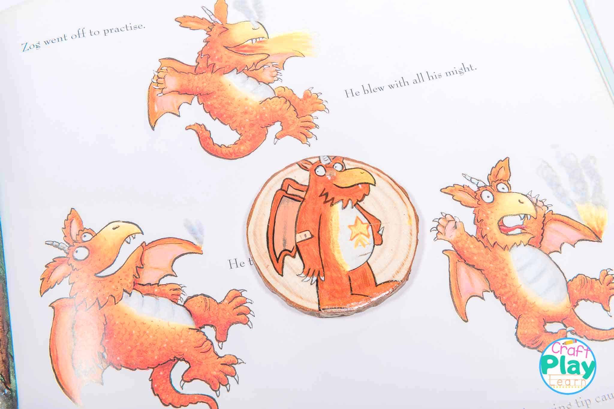 Zog Craft Idea and Reading Resource - Craft Play Learn