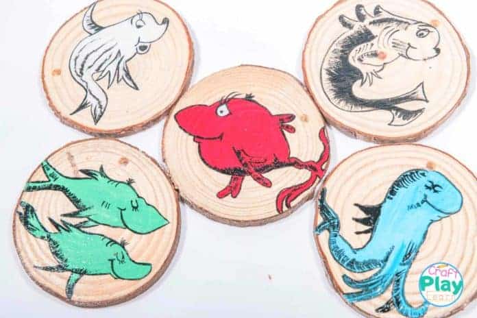 dr seuss one fish two fish painting idea dr seuss one fish two fish painting idea