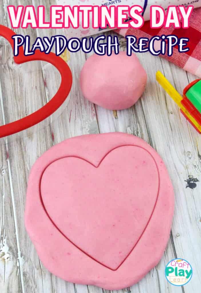 Valentines Day Play Dough Recipe