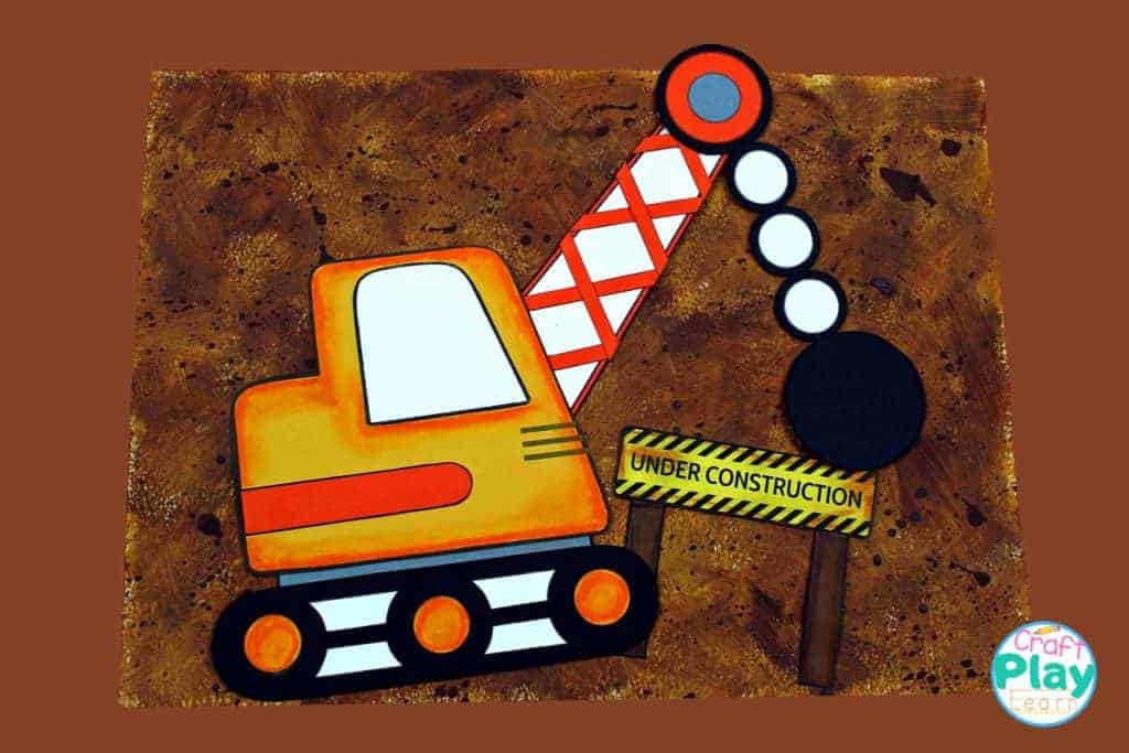 Construction Vehicles Art Projects For Kids Craft Play Learn