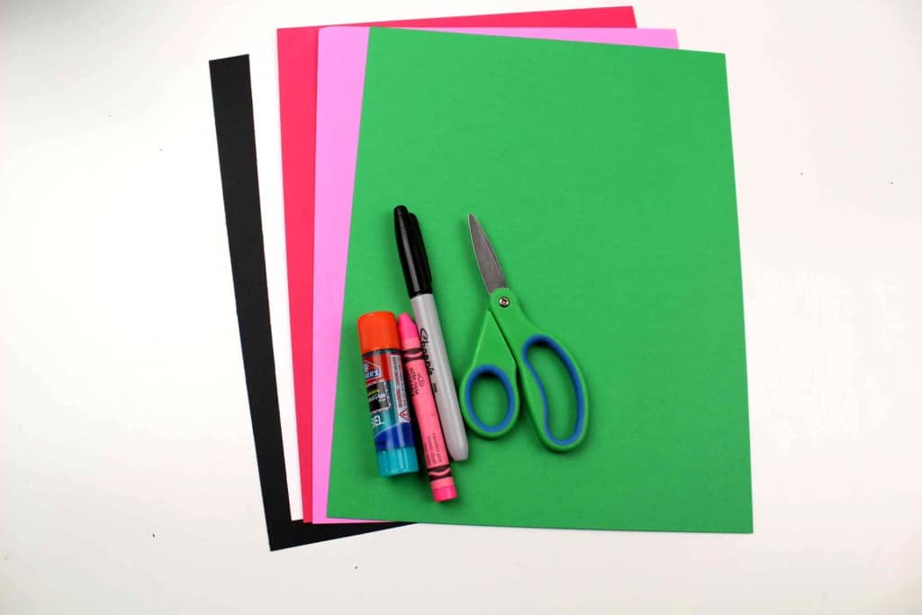 supplies for polar bear paper craft
