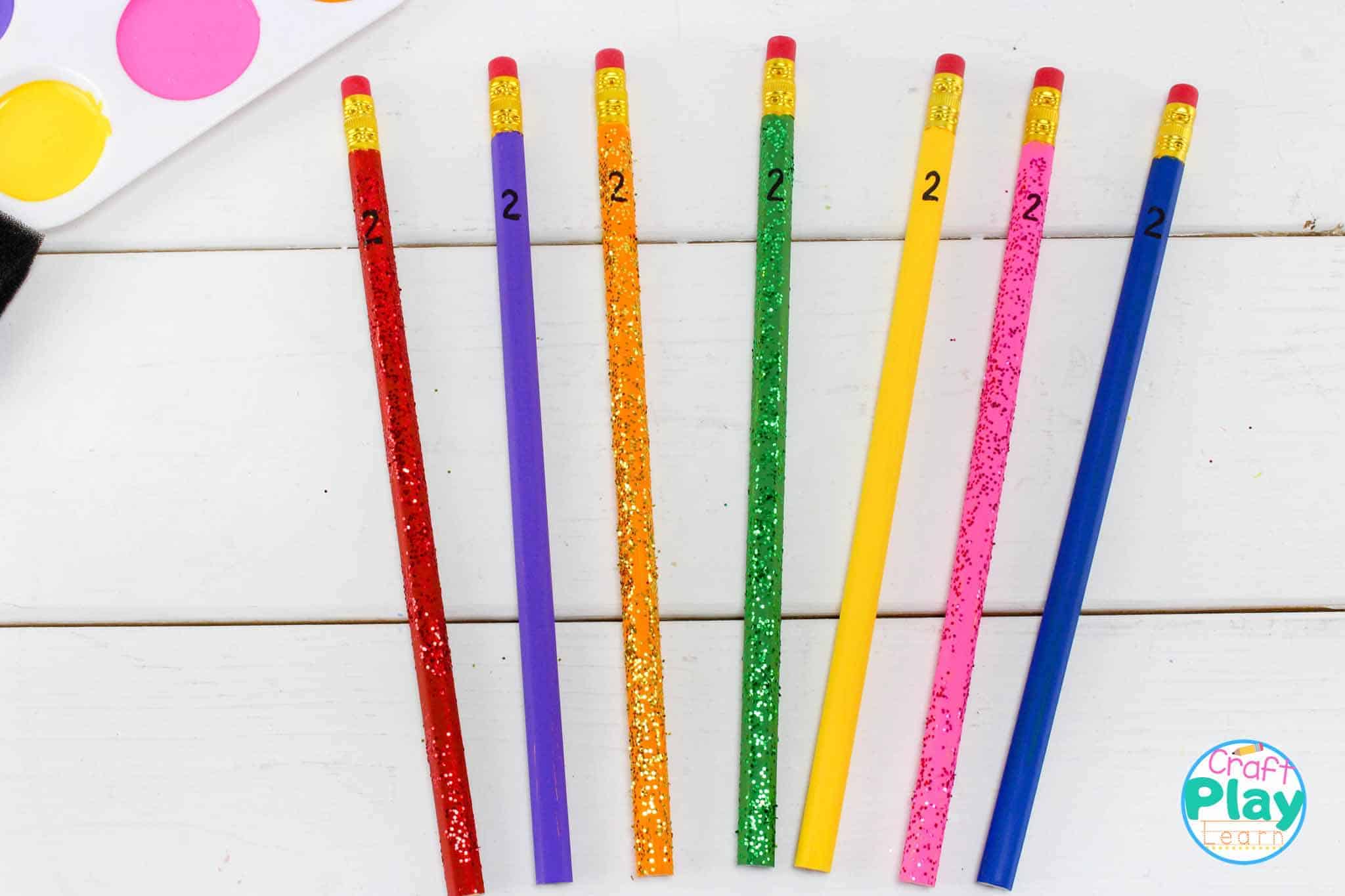 Painted Pencil Craft for Young Kids Craft Play Learn