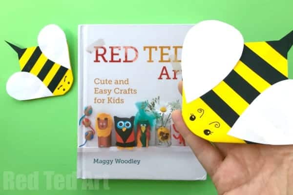 bee corner bookmark