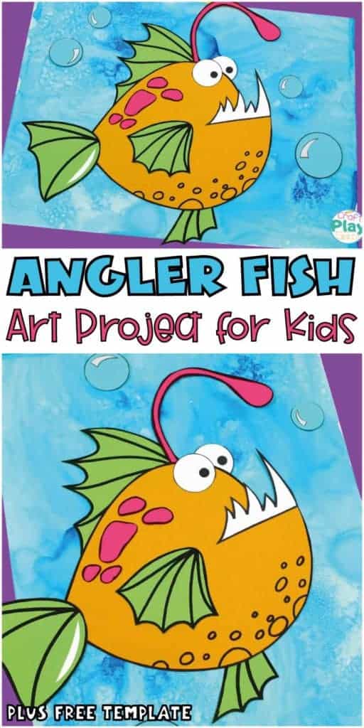 angler fish craft for kids