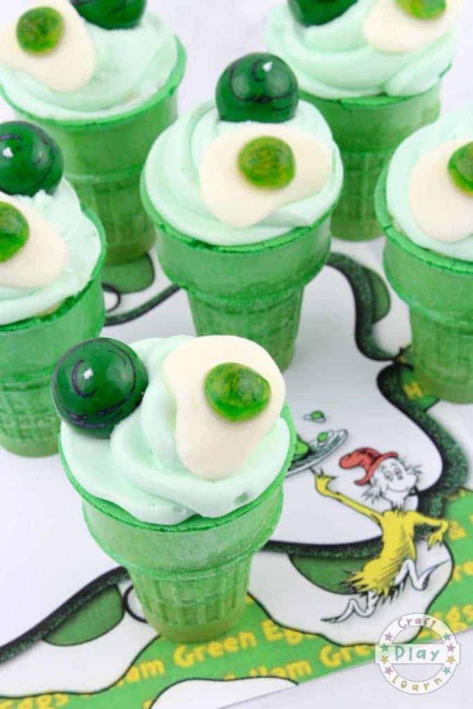 green eggs and ham party food idea