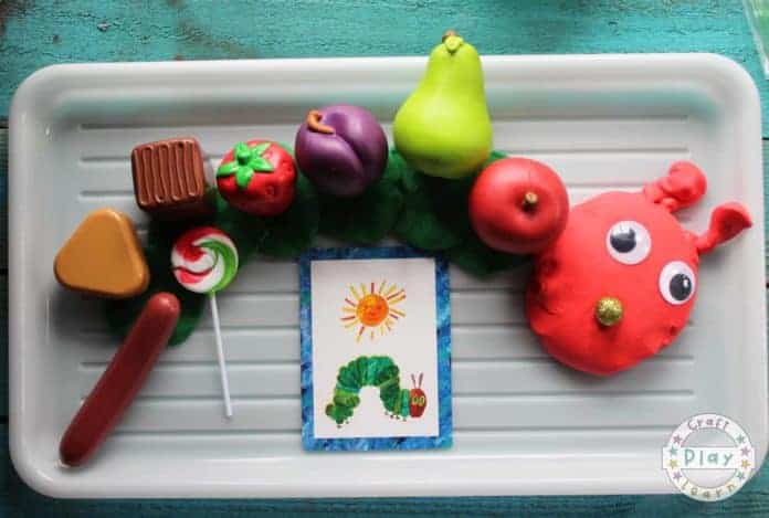 the very hungry caterpillar activity using playdough the very hungry caterpillar activity using playdough