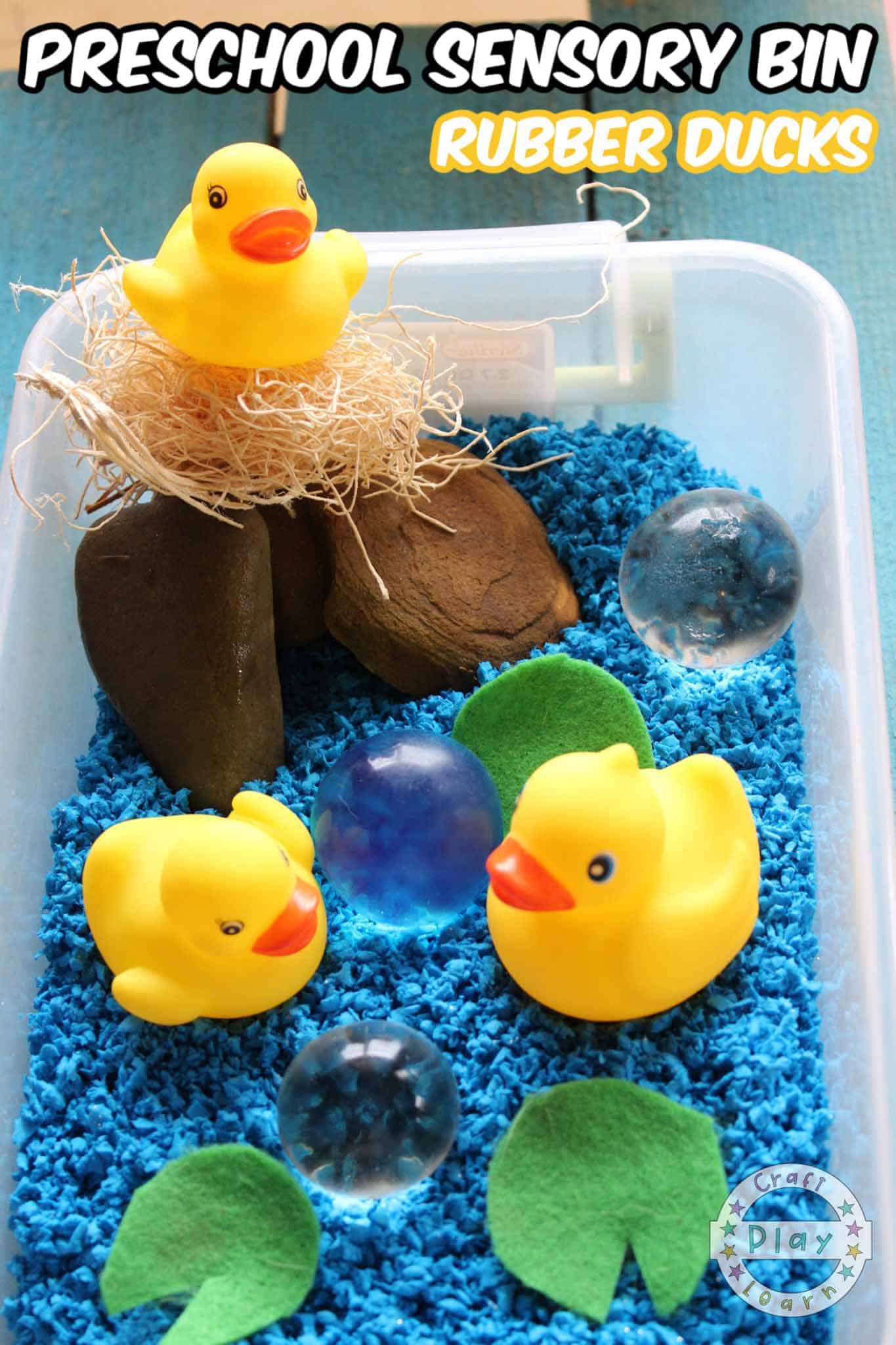 Printable Rubber Duck Paper Craft