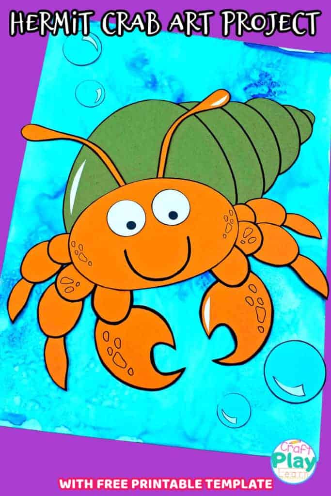 hermit crab art project