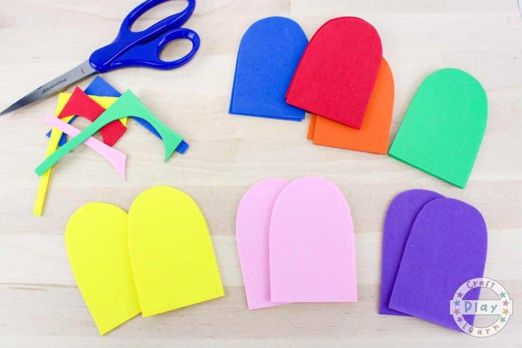 popsicle stick color matching game