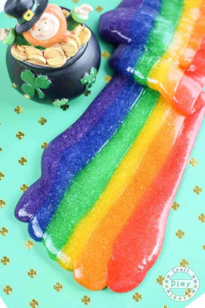 how to make saint patricks day slime
