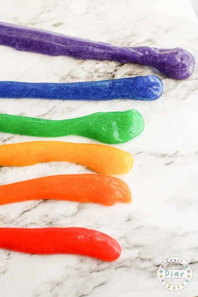 rainbow slime recipe image
