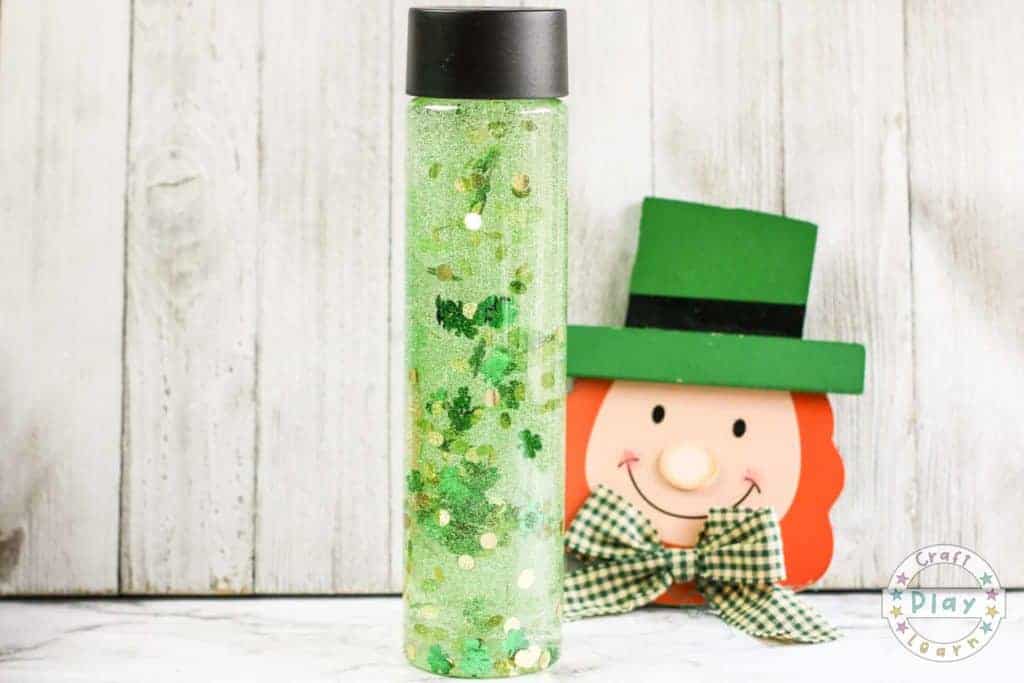 saint patricks day bottle for kids