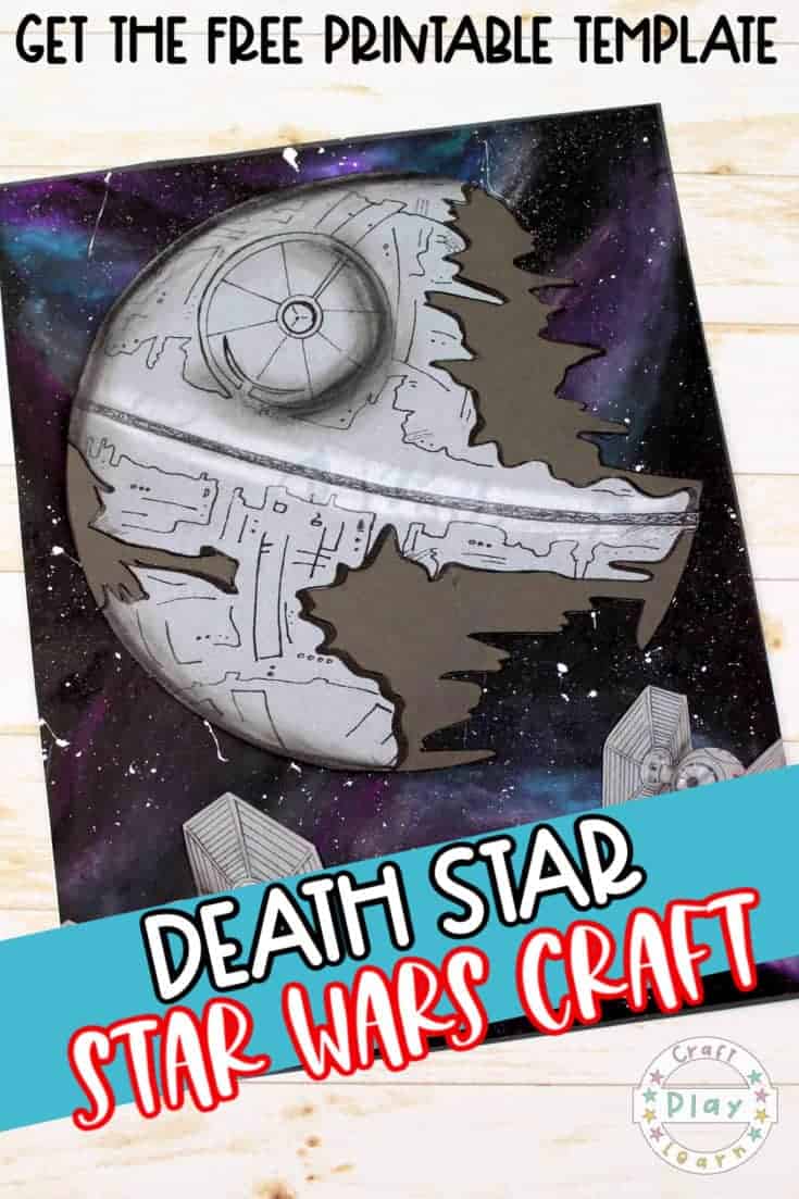 death star art project for children