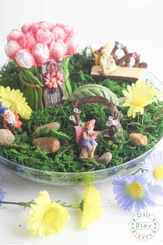 DIY Fairy Garden Activity For Kids - Craft Play Learn
