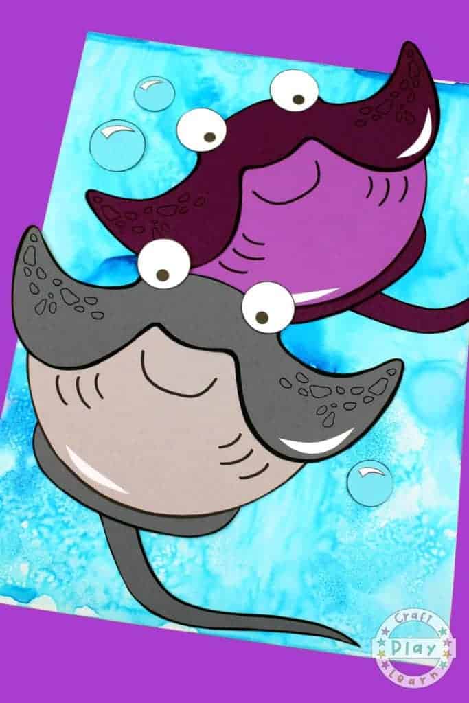how to make a paper stingray