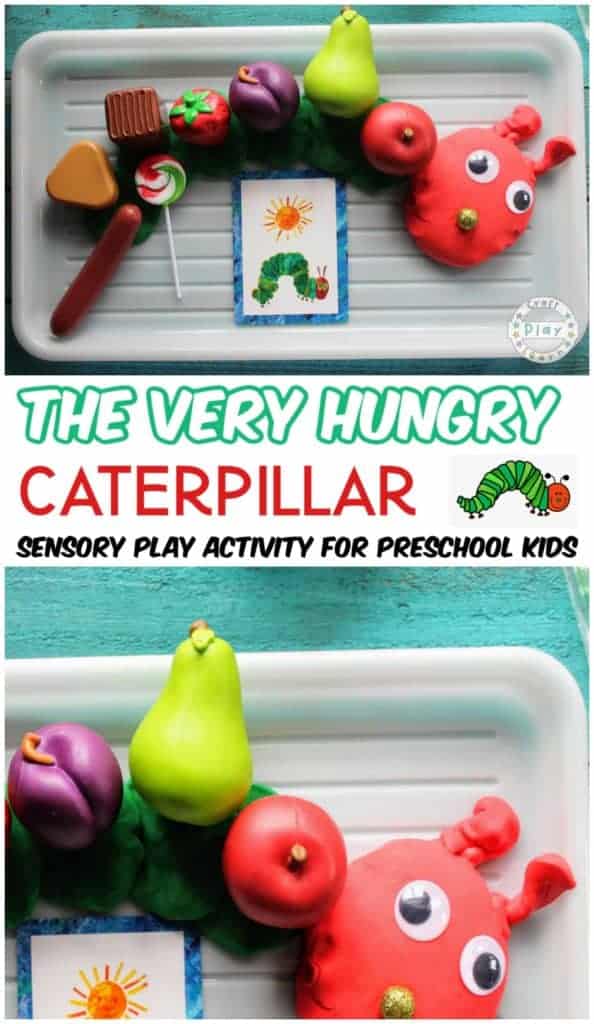 Very Hungry Caterpillar Play Dough Activity