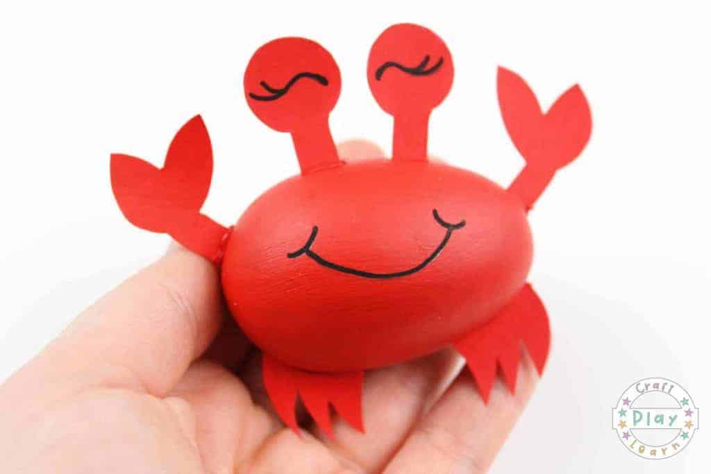 easy crab craft for preschool kids