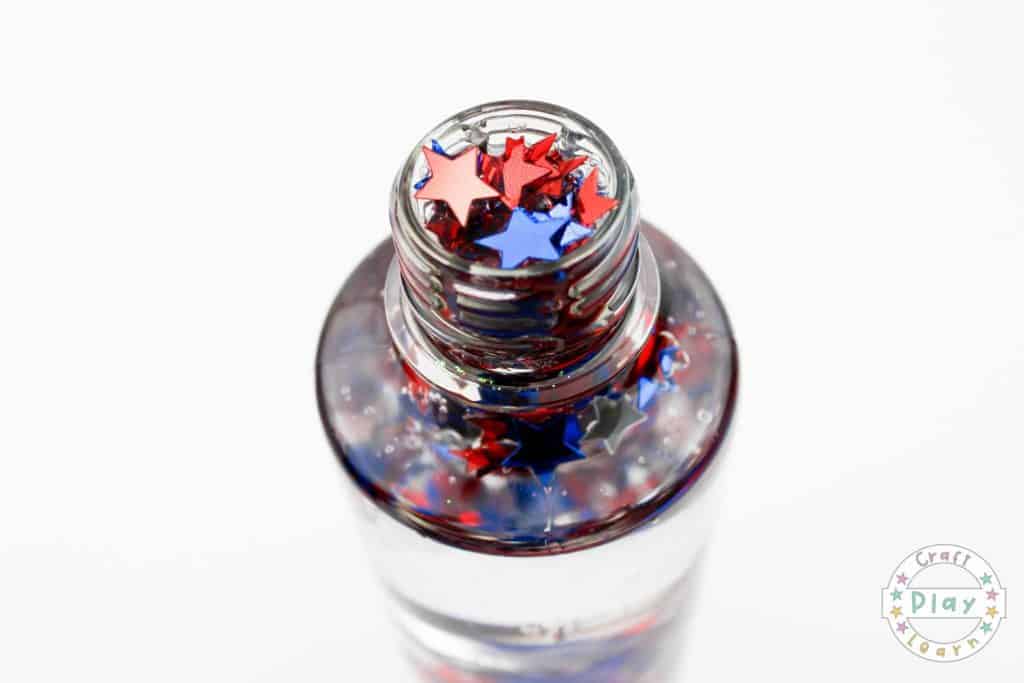 Memorial Day Sensory Bottle