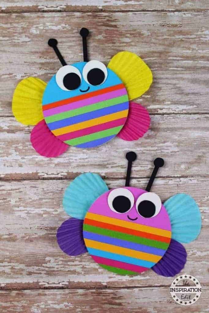 rainbow butterflies