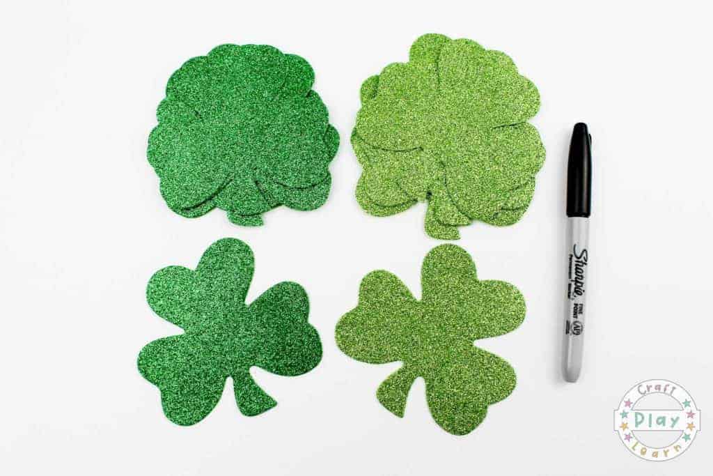 Shamrock Rhyming Words Activity Best for K-1 - Craft Play Learn