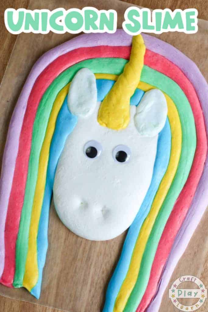 unicorn slime recipe for kids
