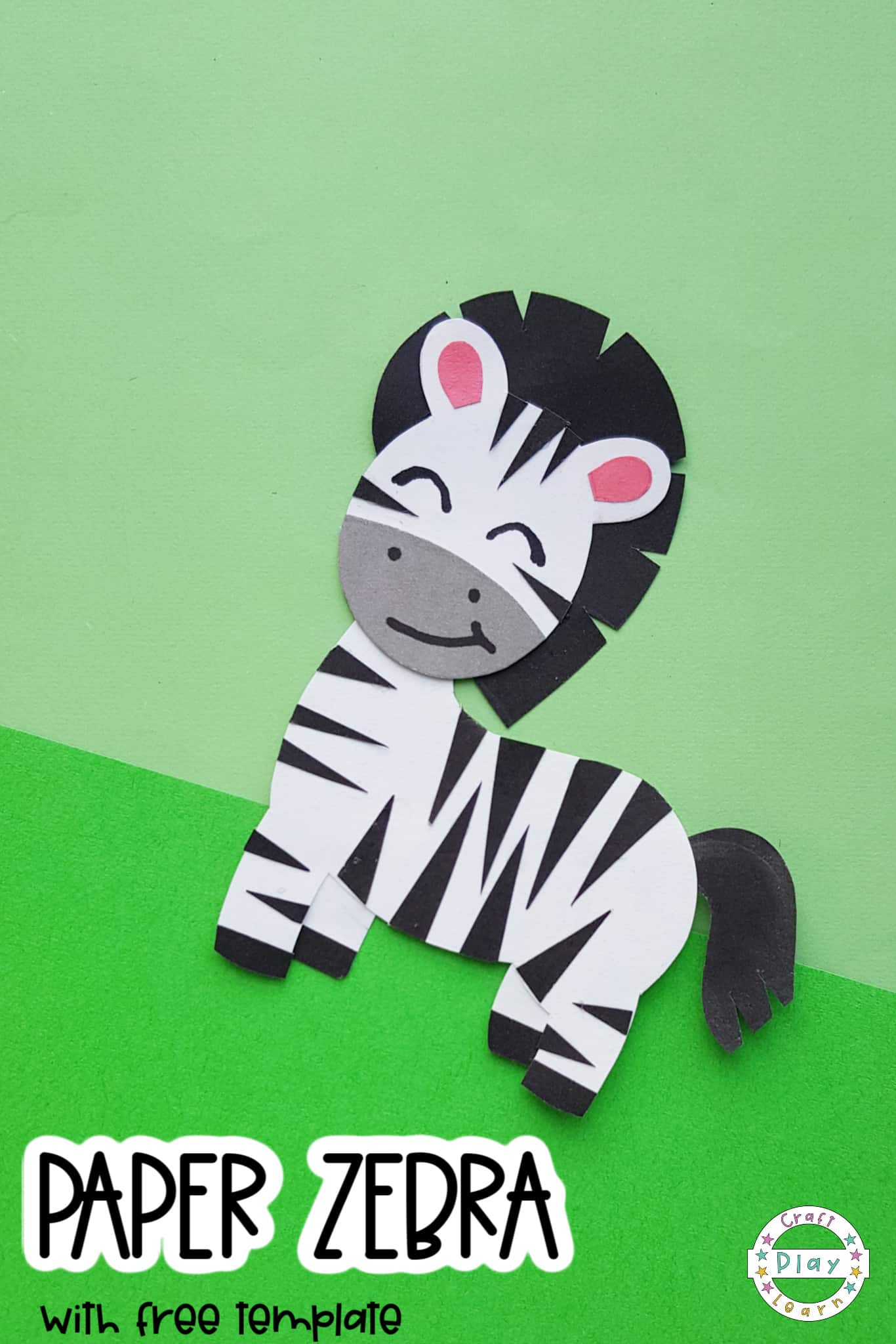 Zebra Template Preschool