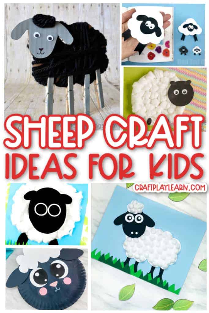 sheep craft ideas for kids craft play learn