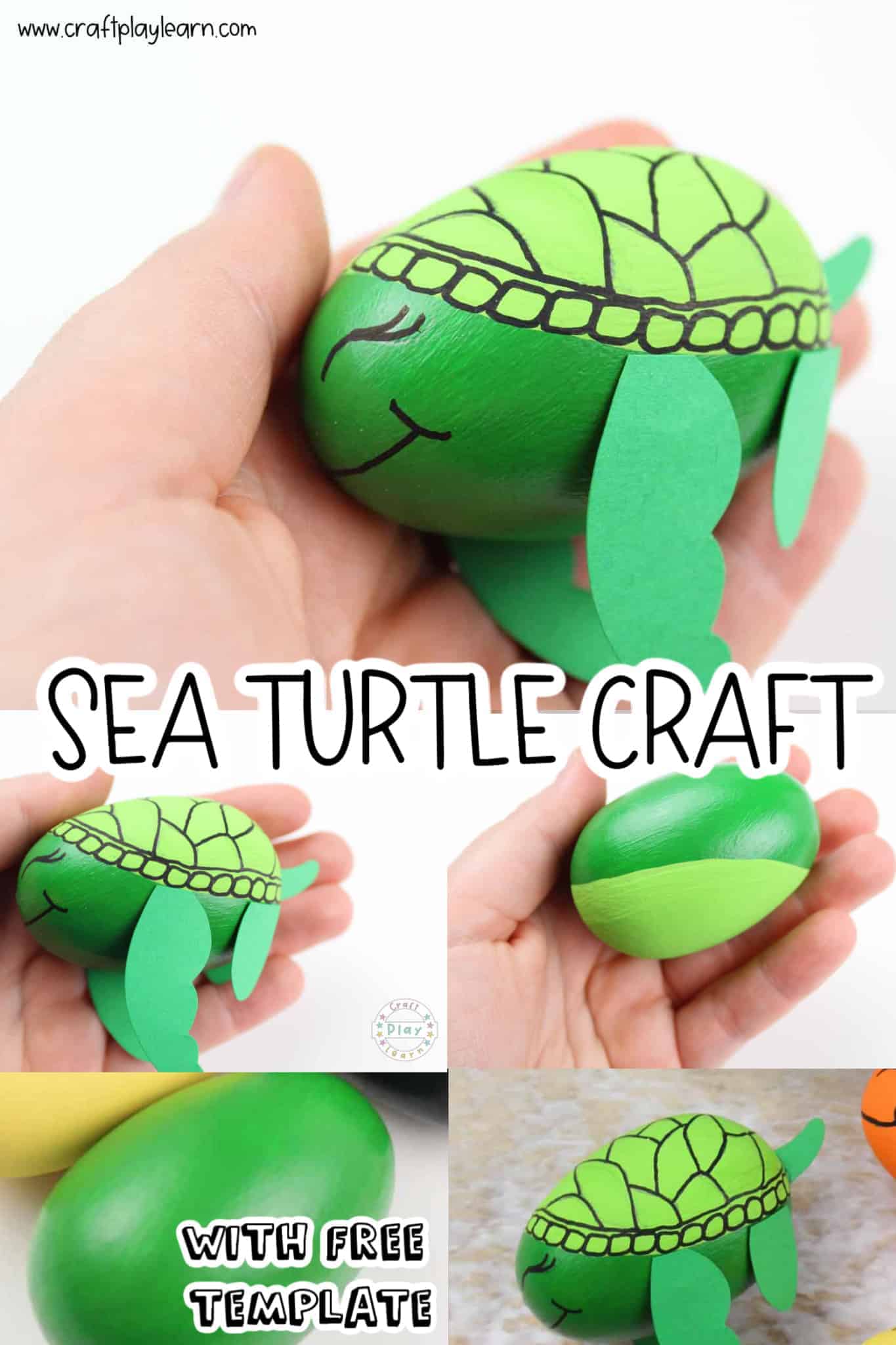 How To Make a Color Wheel Turtle Craft - Messy Little Monster