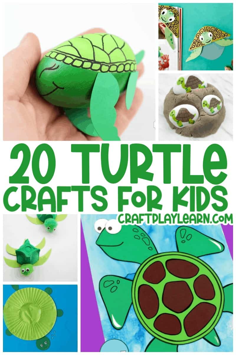 Easy Turtle Crafts For Kids - Craft Play Learn