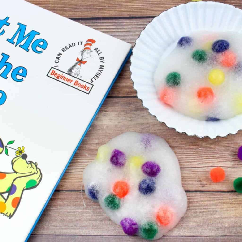 Dr Seuss Clear Slime Recipe: Put Me In The Zoo - Craft Play Learn