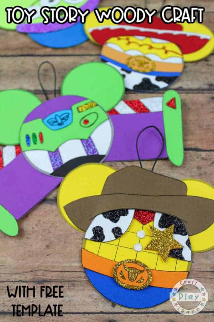 Disney Toy Story Woody Craft Craft Play Learn