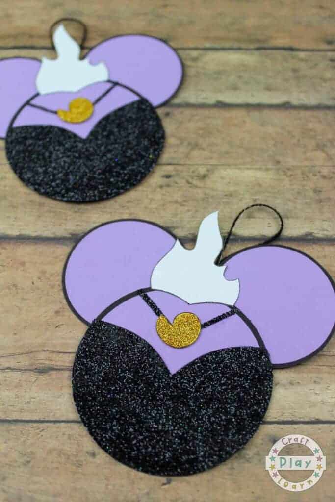 Disney Ursula Ornament: Crafts for Kids.