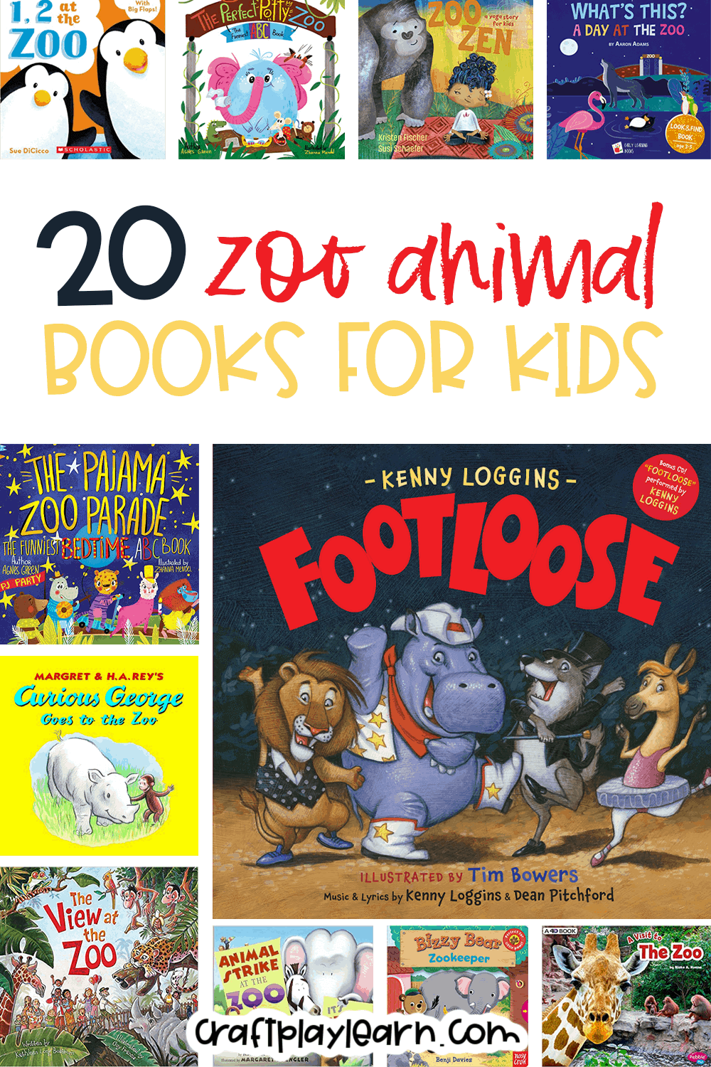 Super Fun Zoo Animal Books For Kids Craft Play Learn