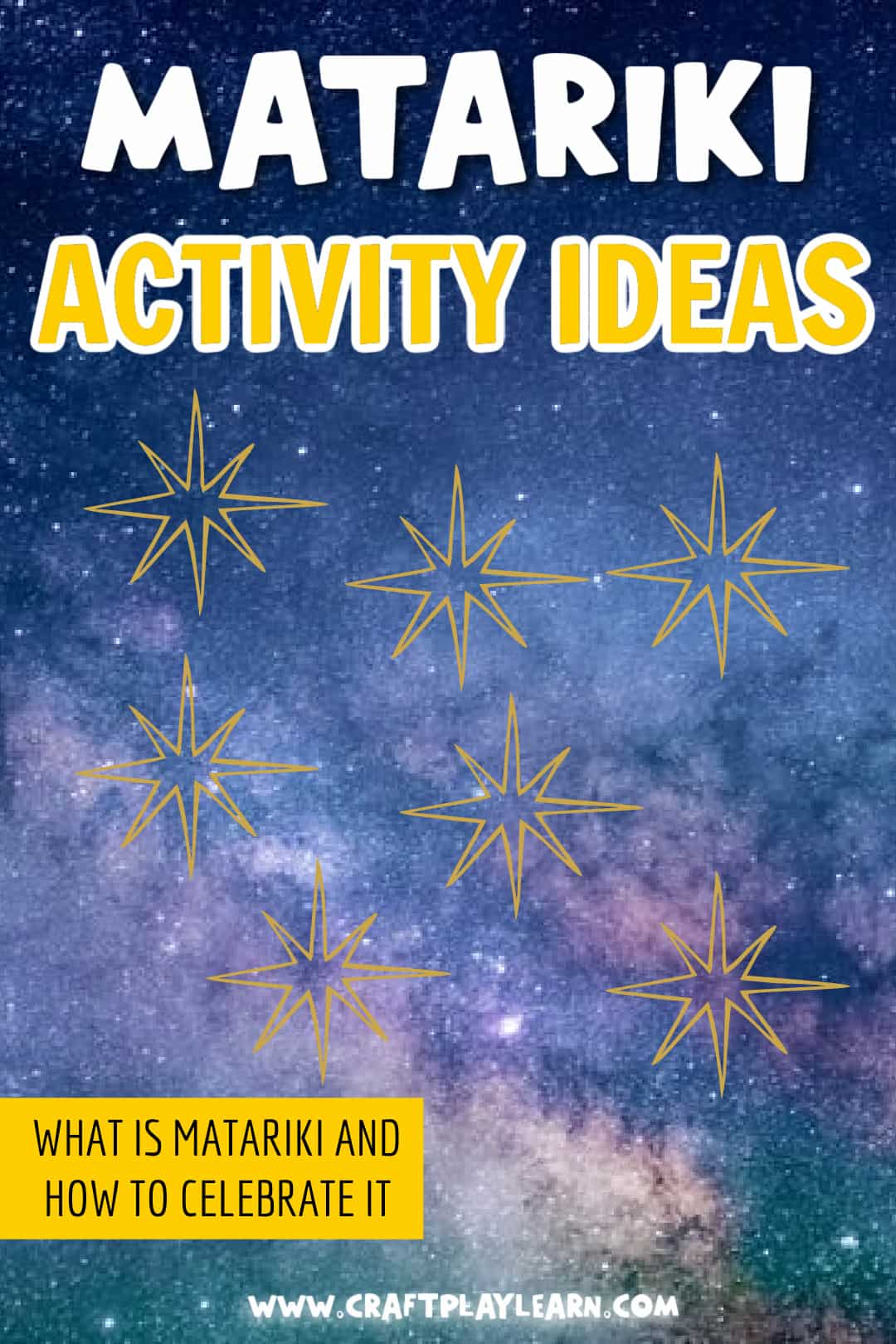 Teaching Kids About Matariki All You Need To Know Craft Play Learn